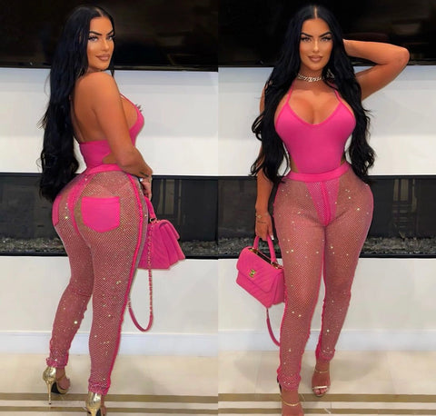 Pinky Bathing Suit Set