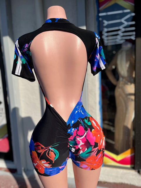 Floral Romper