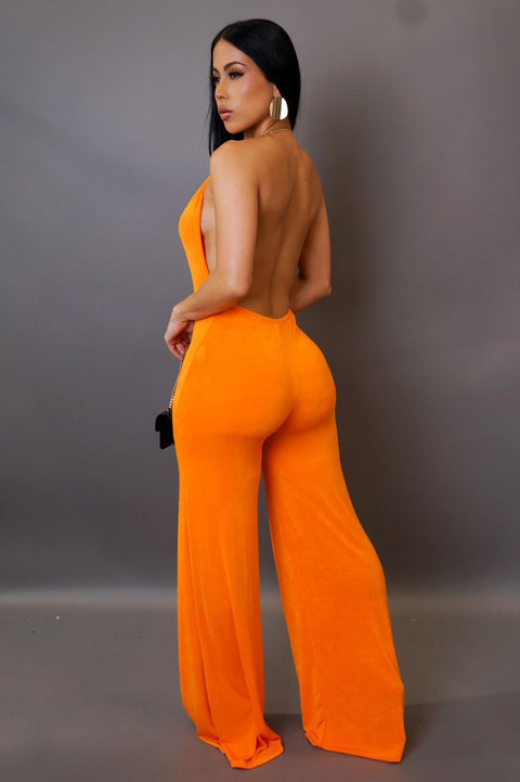 Sexy Open Jumpsuit
