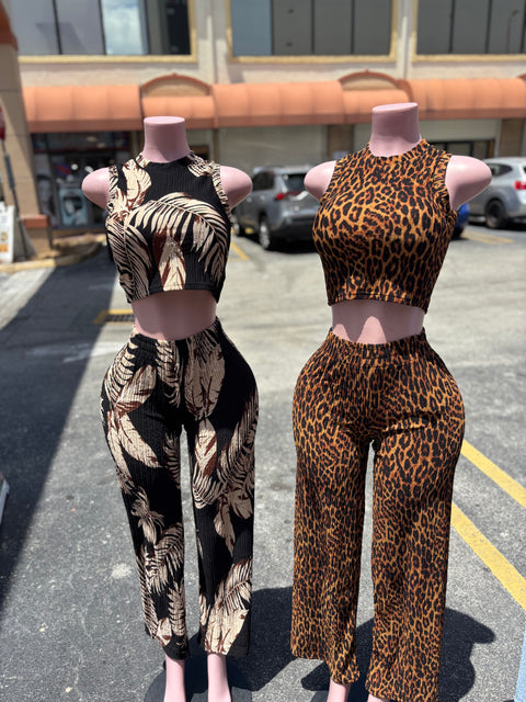 Comfy Print Pant Set