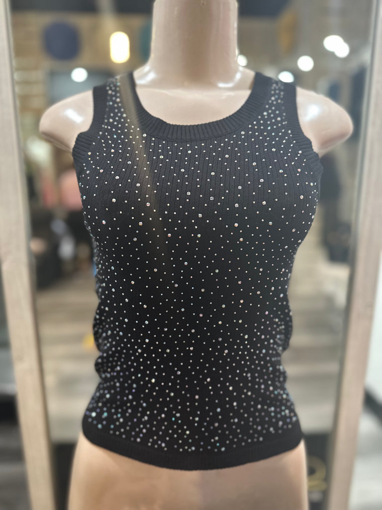 Shiny Black Top