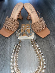 Multi Strap Sandal Heel