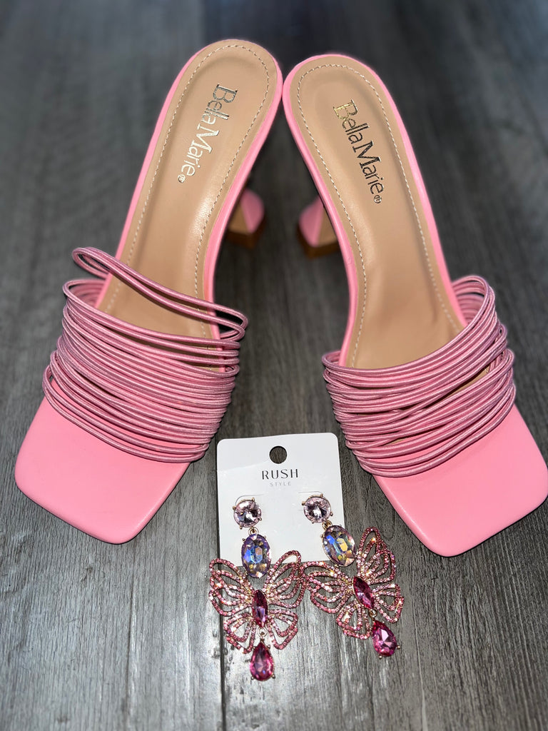Multi Strap Sandal Heel