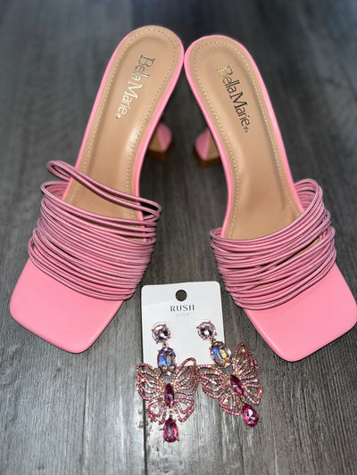 Multi Strap Sandal Heel