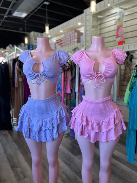Cute & Flirty Skirt Set