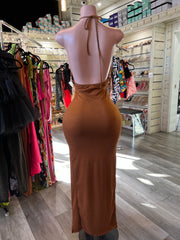 Tan Goddess Dress
