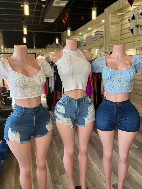 Cut Up Shorts