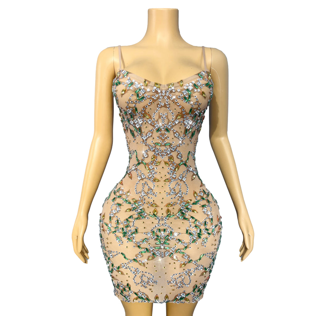 Mini Diamond Out Dress