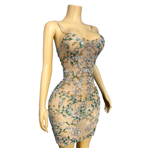 Mini Diamond Out Dress