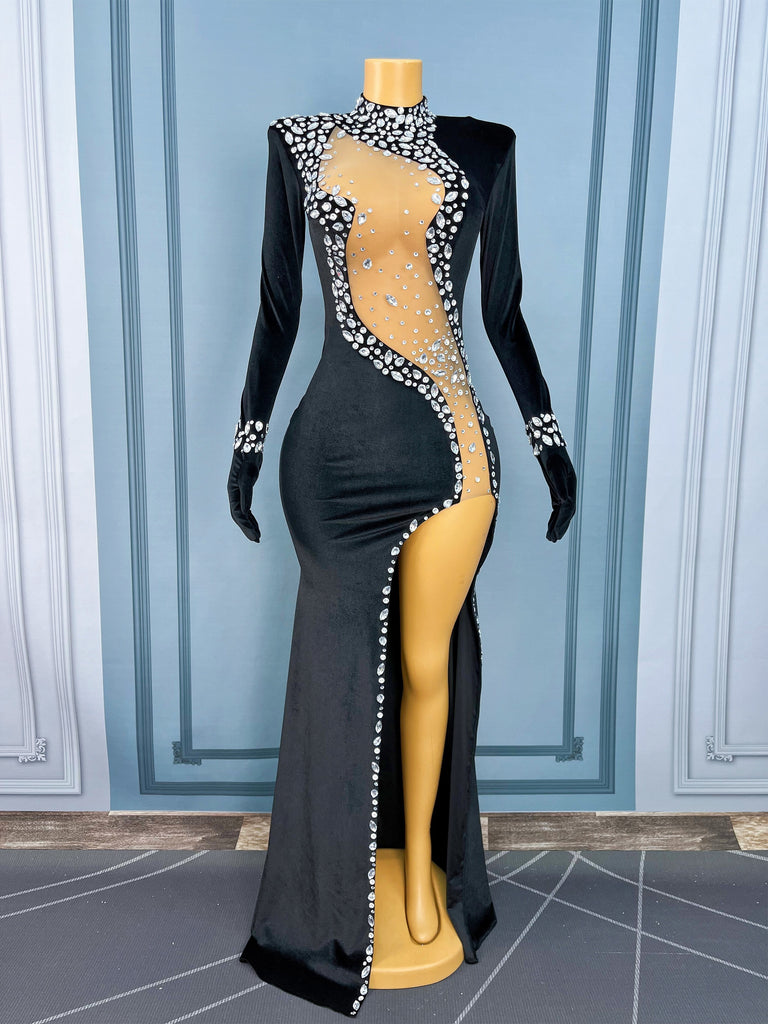 Show A Little Velvet Gown
