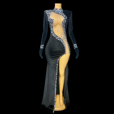 Show A Little Velvet Gown