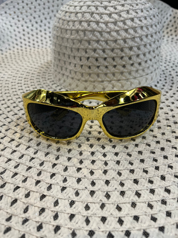 Gold Future Sunglasses