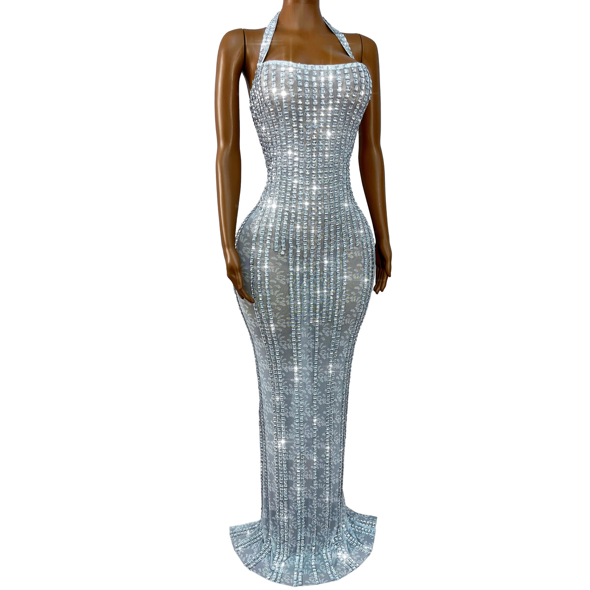 WOW Show Out Rhinestone Dress