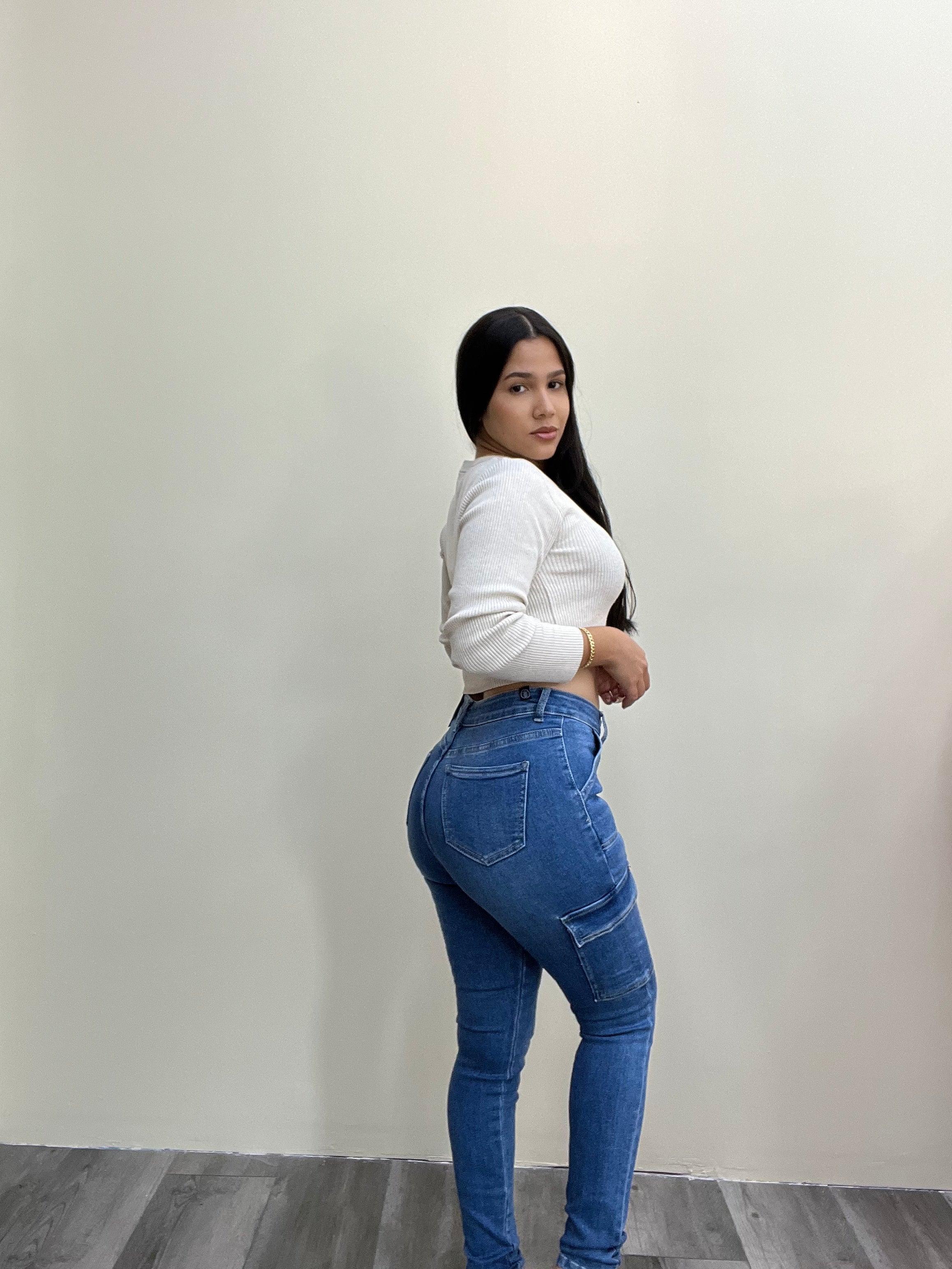 Cargo Skinny Jeans
