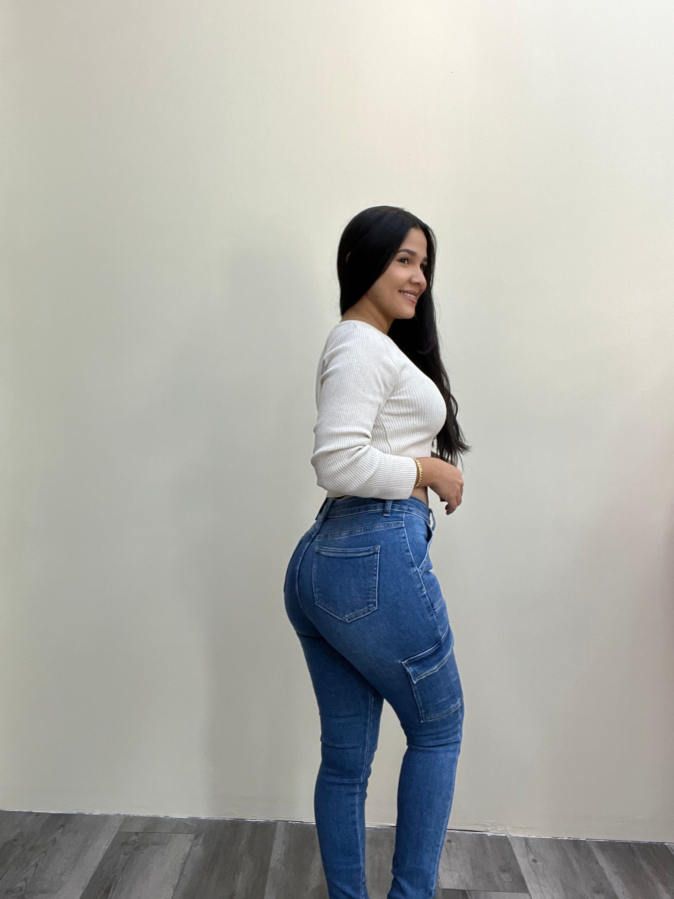 Cargo Skinny Jeans