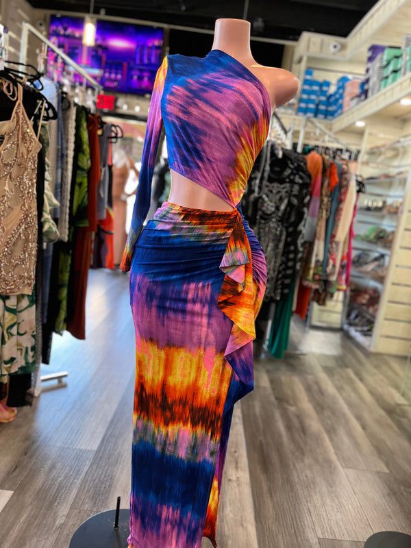 Starburst Maxi Dress