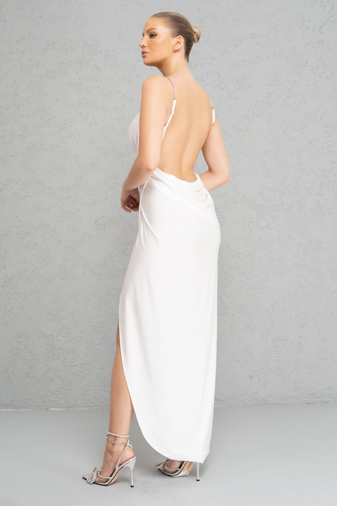 Elegant Wrap Up Dress