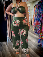 Tropical Pant Set