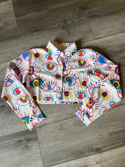 Graphic Blouse