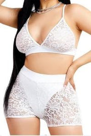 Sexy Lace Short Set