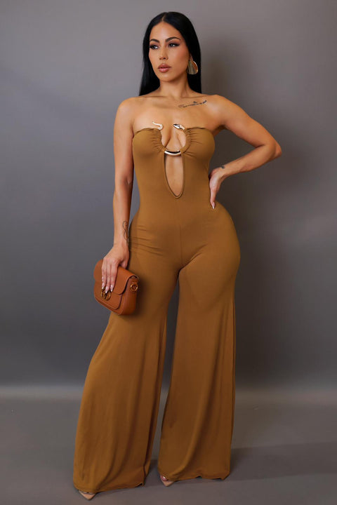 Tribal Halter Jumpsuit
