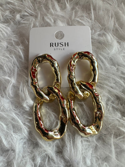 Gold Chain Earring