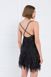 Fringe Mini Dress