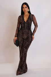Leopard Mellow Jumpsuit