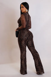 Leopard Mellow Jumpsuit