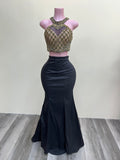 Black Diamond Skirt Set