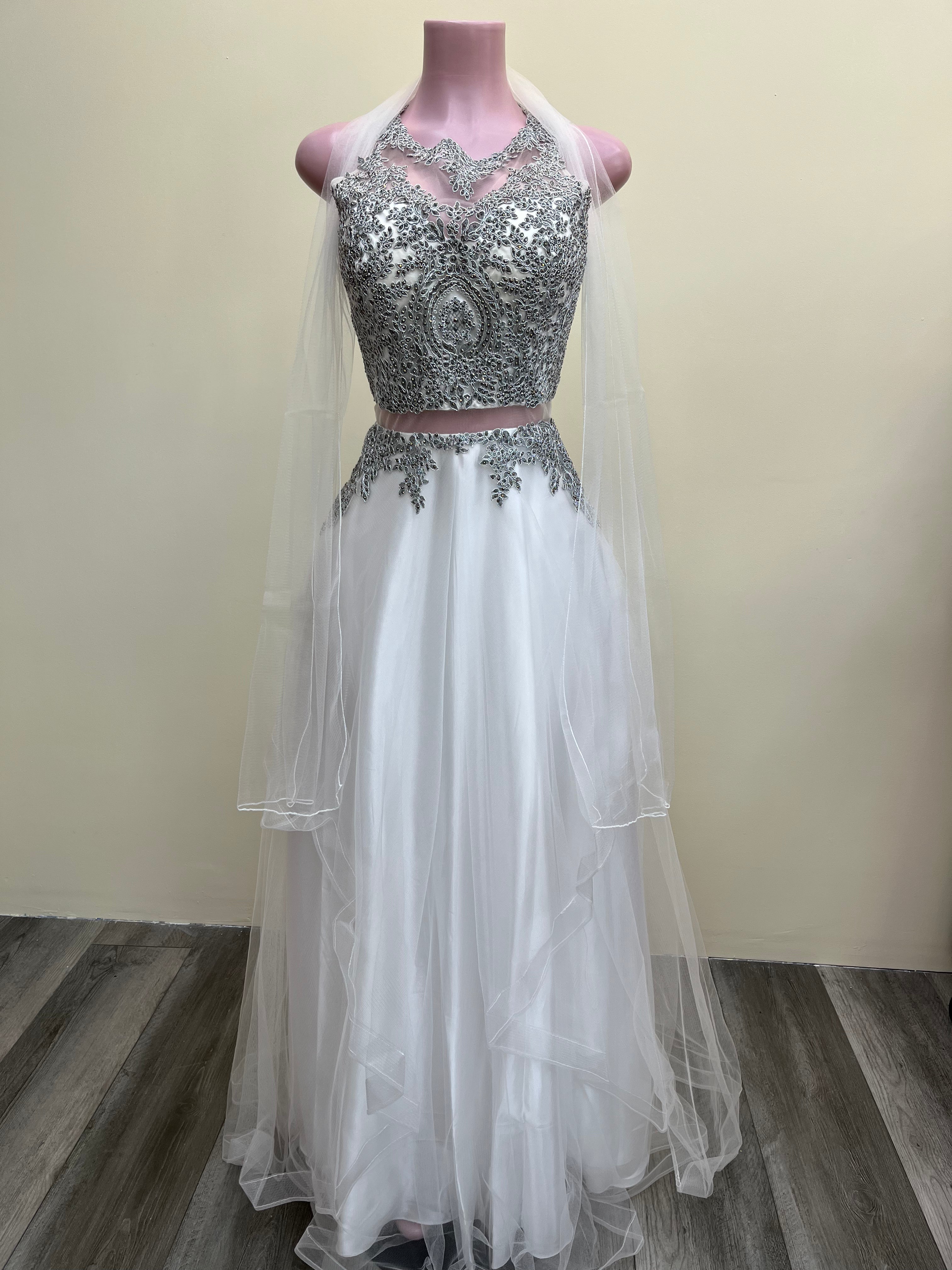 White Glamour Dress