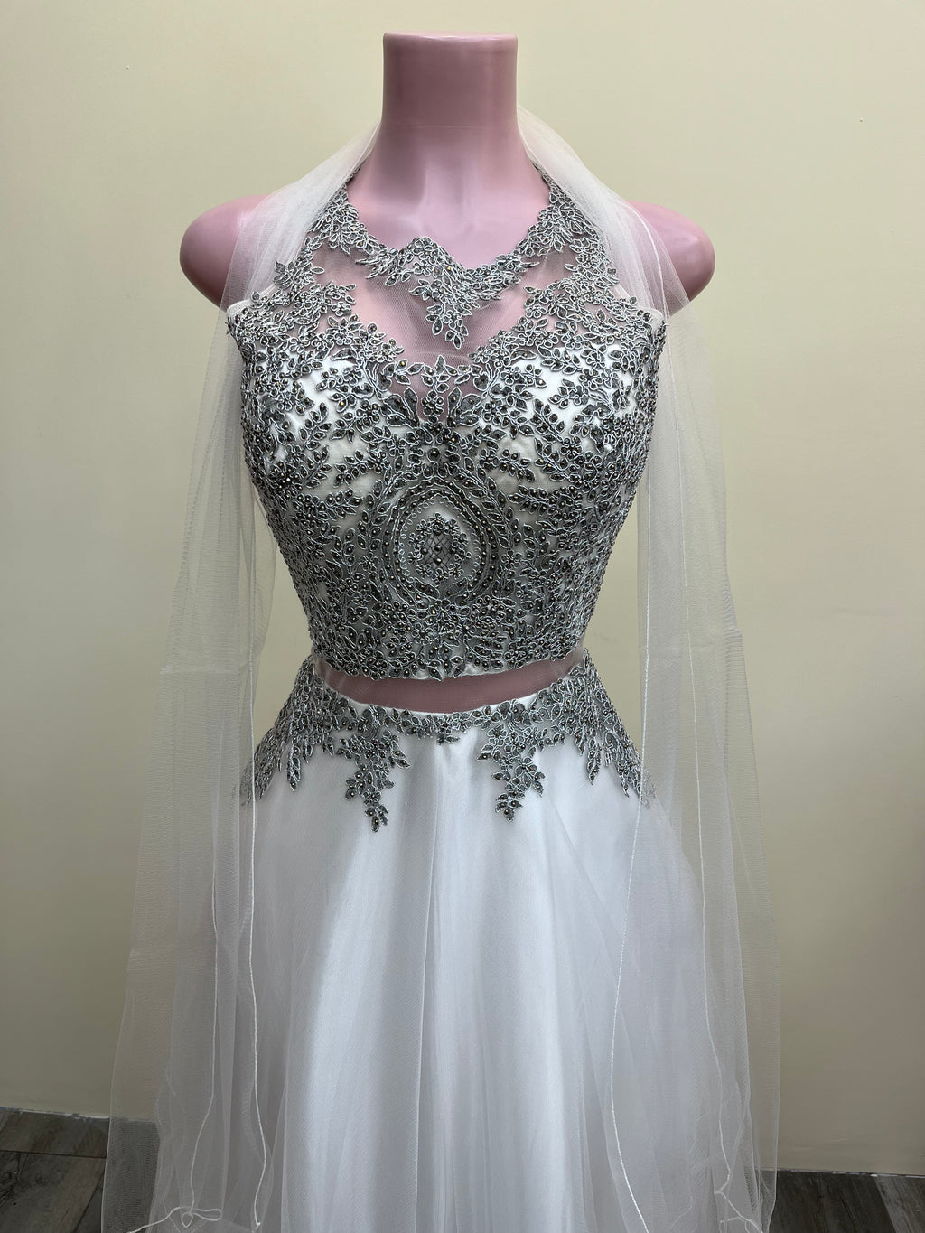 White Glamour Dress