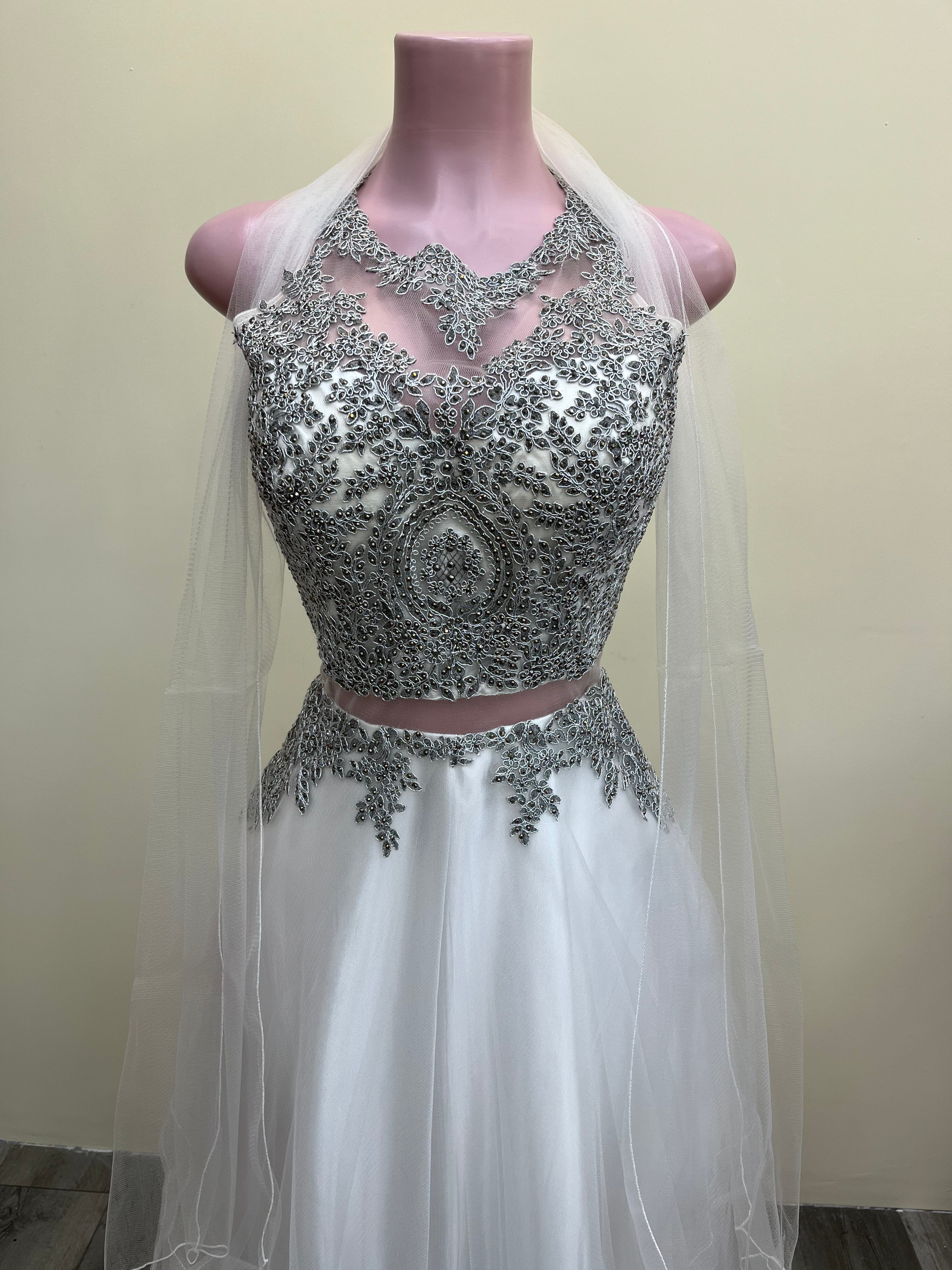 White Glamour Dress