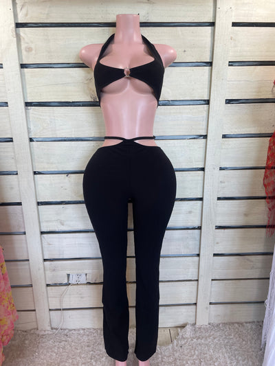 Waist Wrap Pant Set