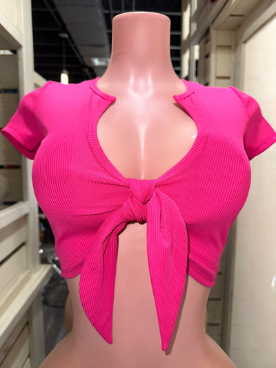 Tie Up Crop Top