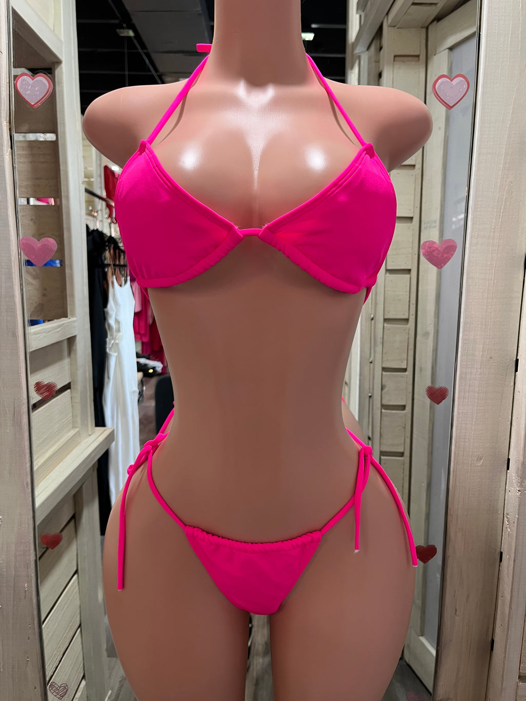 ビキニスクランチバックTバック