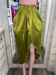 Silk Open-Side Skirt