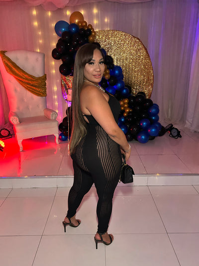 Cut Out Bodied Jumpsuit