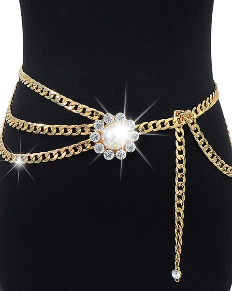 Pearl and Diamond Belt