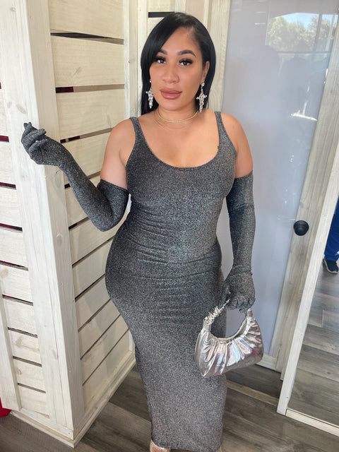 Shimmer Me Dress