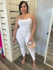 Ivory Chain Jumpsuit