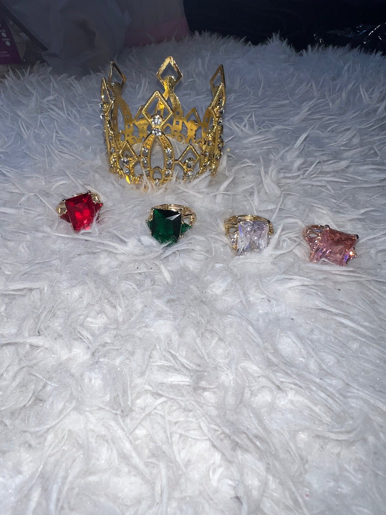 Color Diamond Rings.
