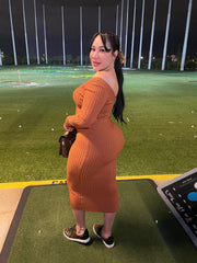 Her Sexy Long Sleeve Dress