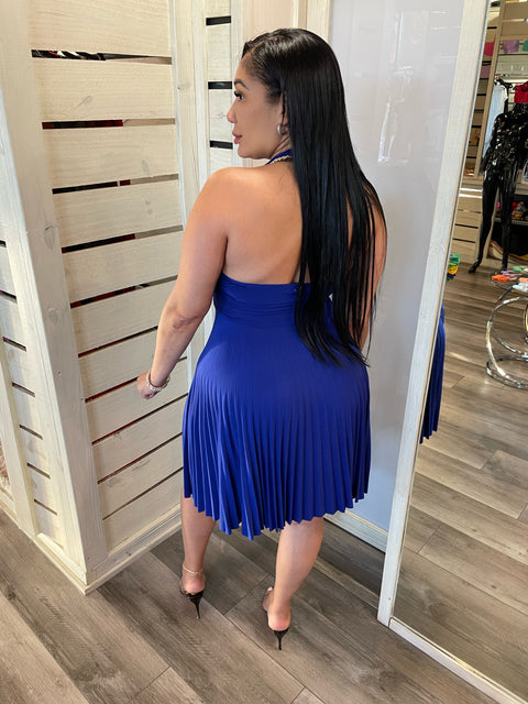 Blue Babydoll Dress