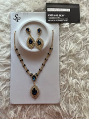 Necklace and earrings set
