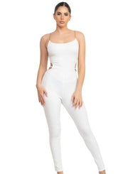 Ivory Chain Jumpsuit