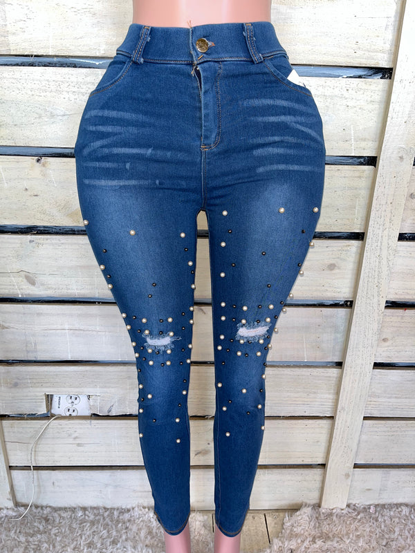 Pearls Jeans