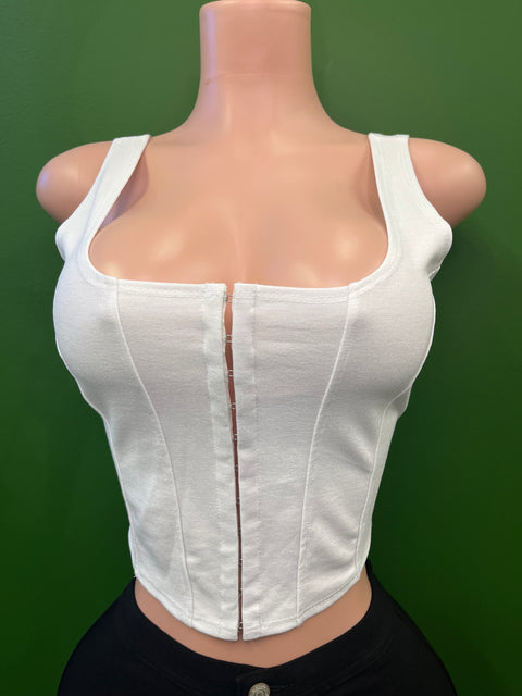 Corset Me Crop Top