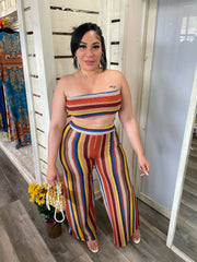Crochet Tropical Pant Set