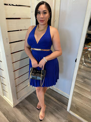 Blue Babydoll Dress